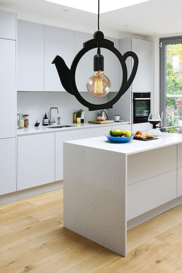 SteweHome Висящо Таванно Осветително Тяло Черно с Цокъл E27 60x42x51см
