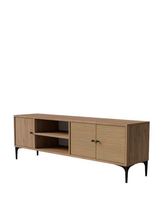 Έπιπλο Τηλεόρασης Κίτρινο Μ150xΠ35xΥ51cm