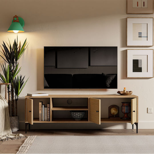 Yellow TV Stand L150xD35xH51cm