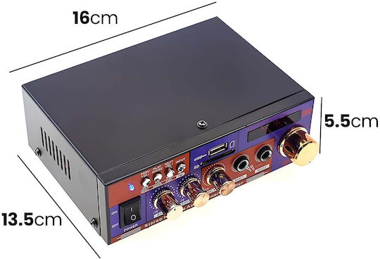 Avizar Интегриран Hi-Fi Усилвател Stereo 20W/8Ω TX-9763