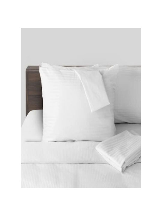 SteweHome Set Pillowcases with Envelope Cover Cotton Satin 50x70cm