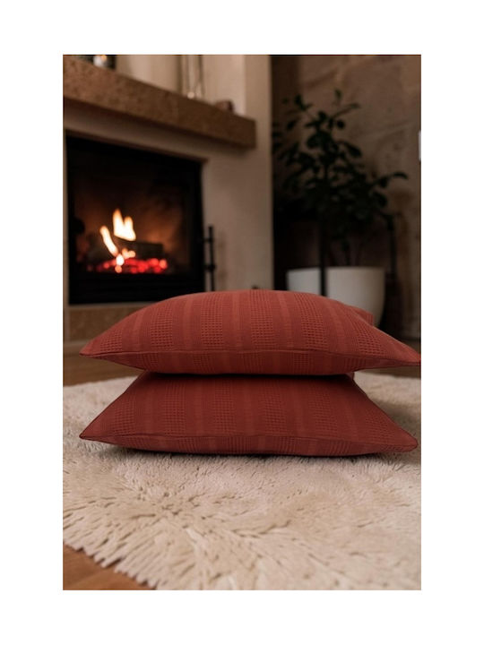 SteweHome Set Red Pillowcases 50x70cm