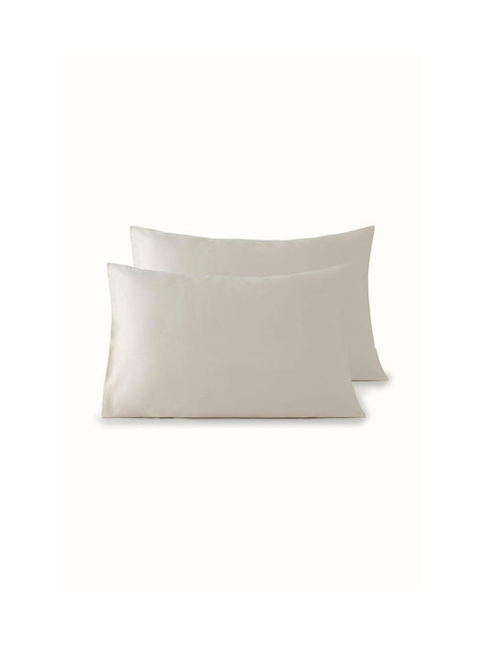 SteweHome Set Ecru Pillowcases 50x70cm