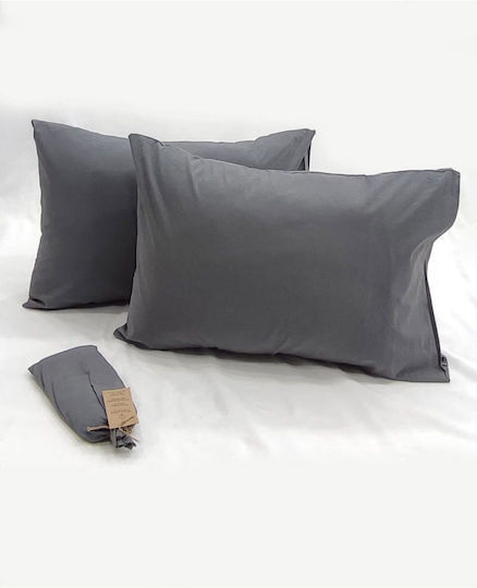 SteweHome Подредба Калъфки За Възглавници Stonewashed 50x70см STE-021034-V42163