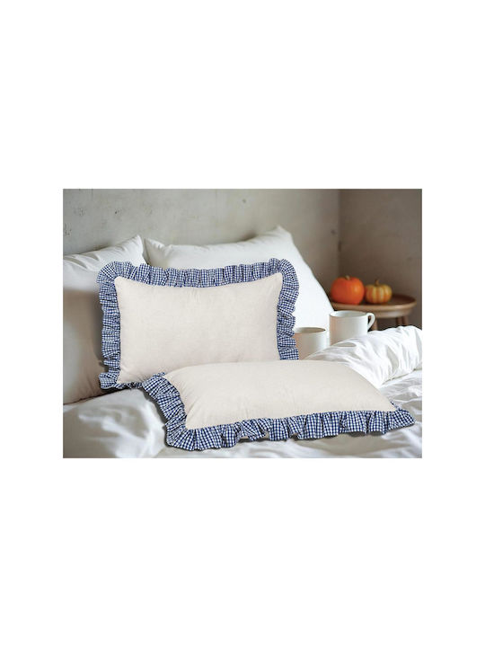 SteweHome Pillowcase 100% Cotton Linen 50x70cm