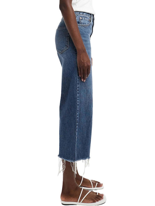 Women's Jean Pants in Wide Leg Style