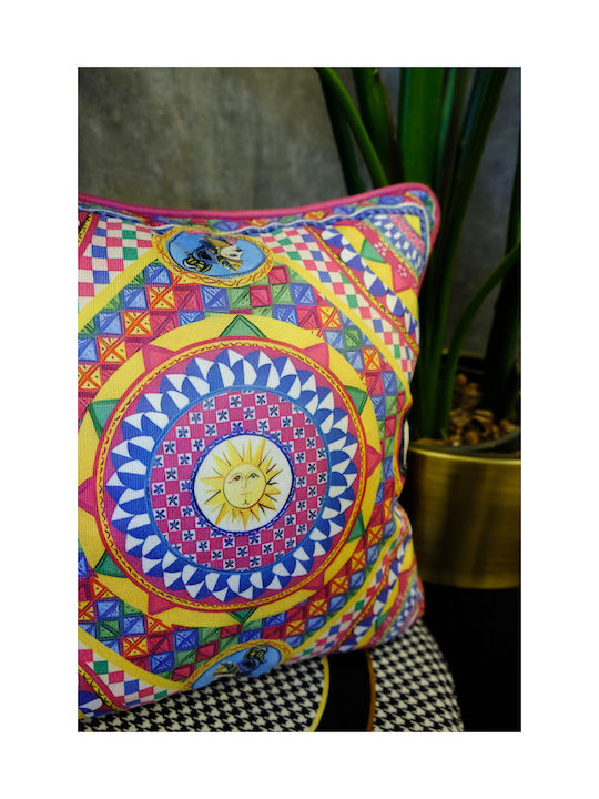 SteweHome Decorative Pillow Case Multicolour 45x45cm