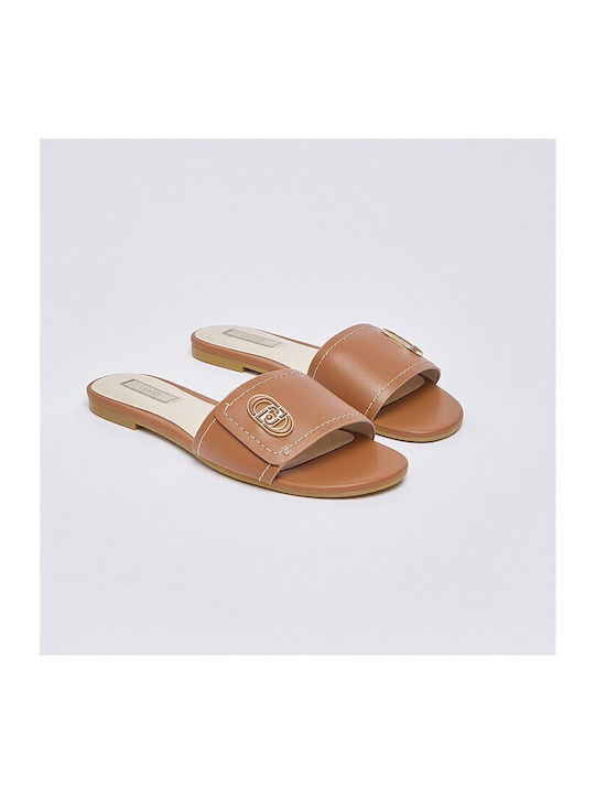 Women's Flat Sandals Brown