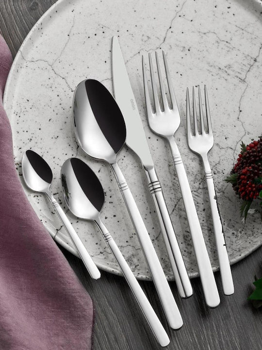 SteweHome Set Löffel Kaffee/Tee Inox Silber 6 Stück