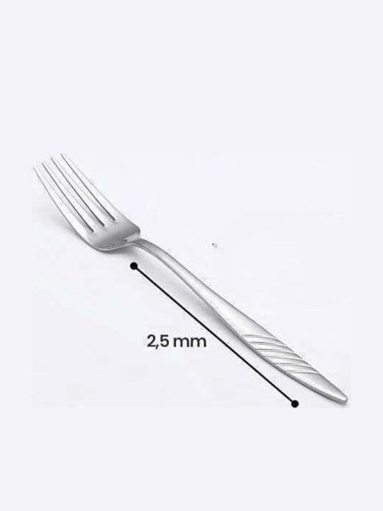 SteweHome Cutlery Set Stainless Steel Silver 5 Pieces