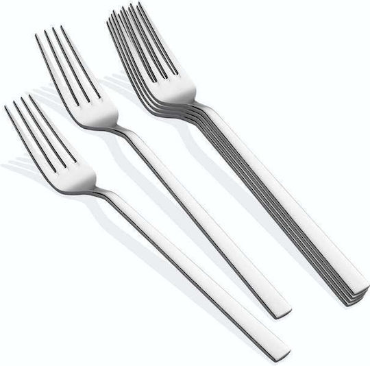 SteweHome Set De Tacâmuri Inoxidabile Argintii 12 Bucăți