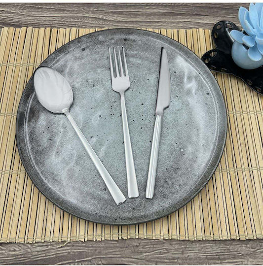 SteweHome Set De Tacâmuri Inoxidabile Albe 36 Bucăți