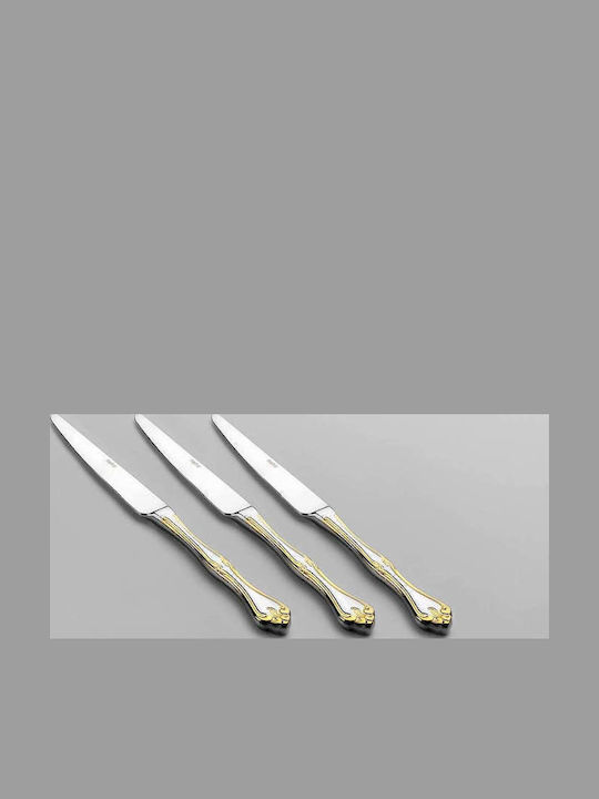 SteweHome Cutlery Set Stainless Steel Gold 36 Pieces