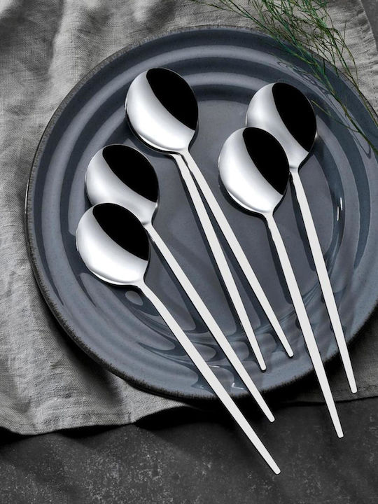 SteweHome Cutlery Set Stainless Steel Silver 30 Pieces