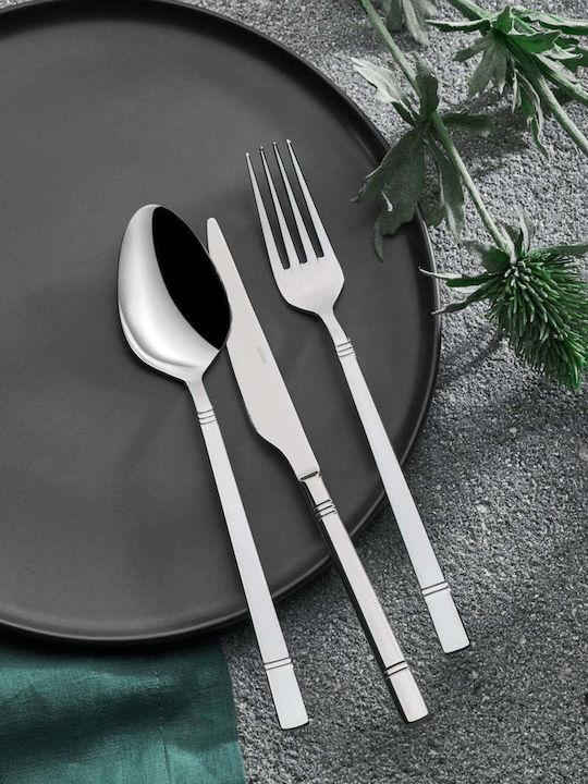 SteweHome Cutlery Set Stainless Steel Silver 5 Pieces
