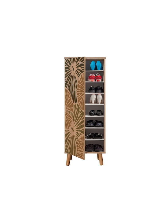 Fratelli Home Holz Schuhorganisator aus Massivholz Talina 50x38x135cm
