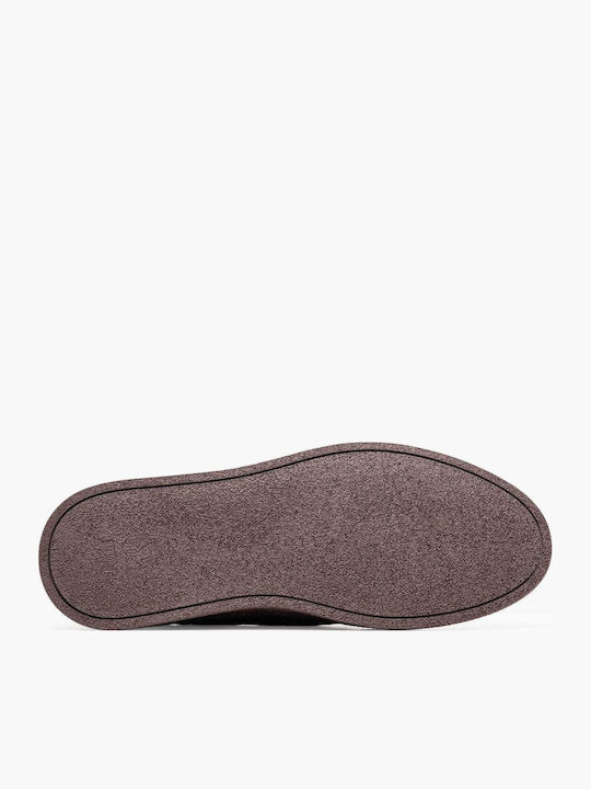 Δερμάτινα Ανδρικά Boat Shoes σε Καφέ Χρώμα