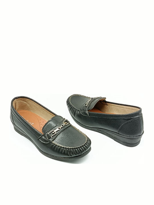 Γυναικεία Loafers σε Μαύρο Χρώμα