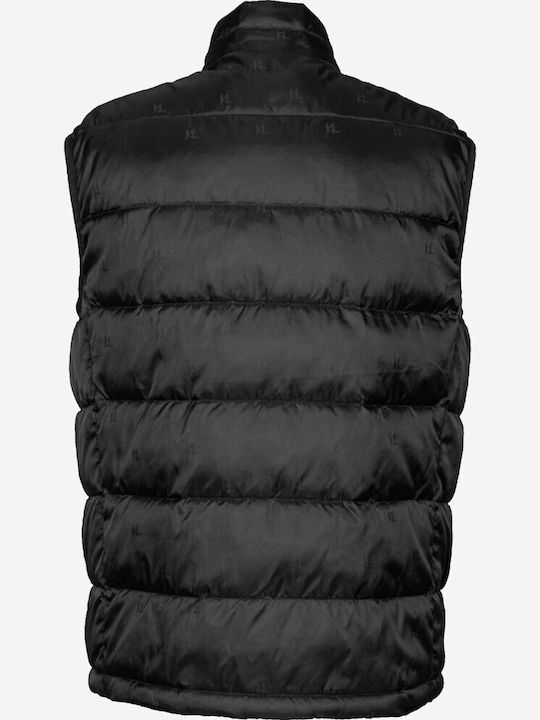 Sleeveless Puffer Jacket Waterproof Black