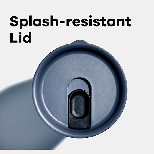 Hydro Flask Ποτήρι Θερμός Ανοξείδωτο BPA Free 355ml Surf με Καλαμάκι και Λαβή