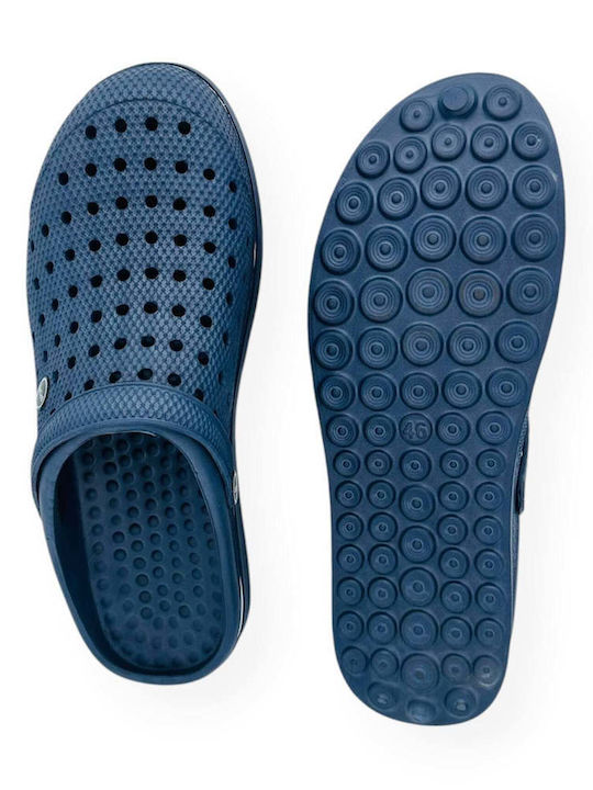 Angel Shopping Men's Anatomic Clogs Blue