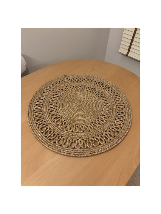 SteweHome Tischsets Rund Korbweide 60cm