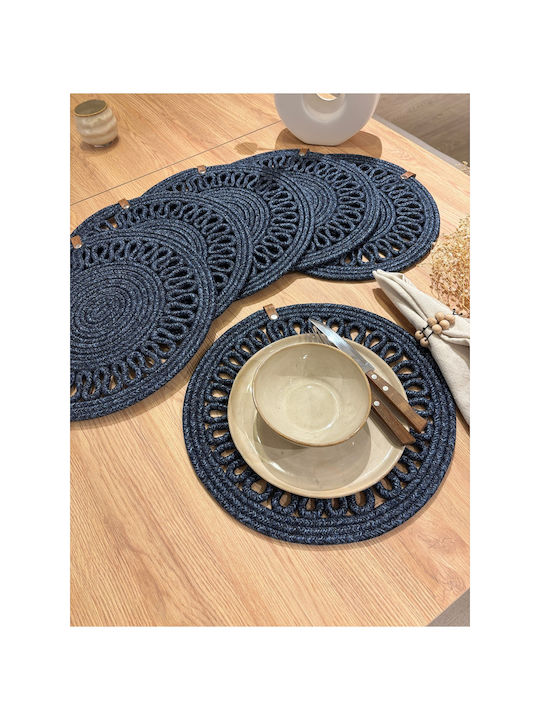 SteweHome Tischsets Korbweide 33x33cm 6 Stück