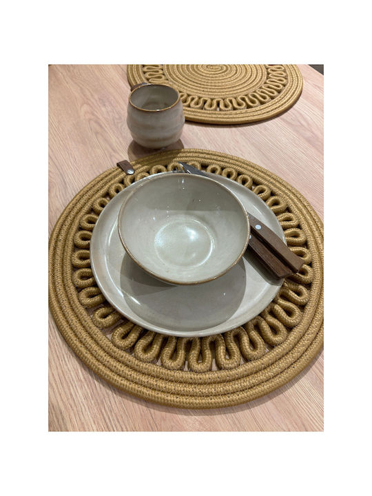 SteweHome Wicker Placemats 33x33cm 6 Pieces