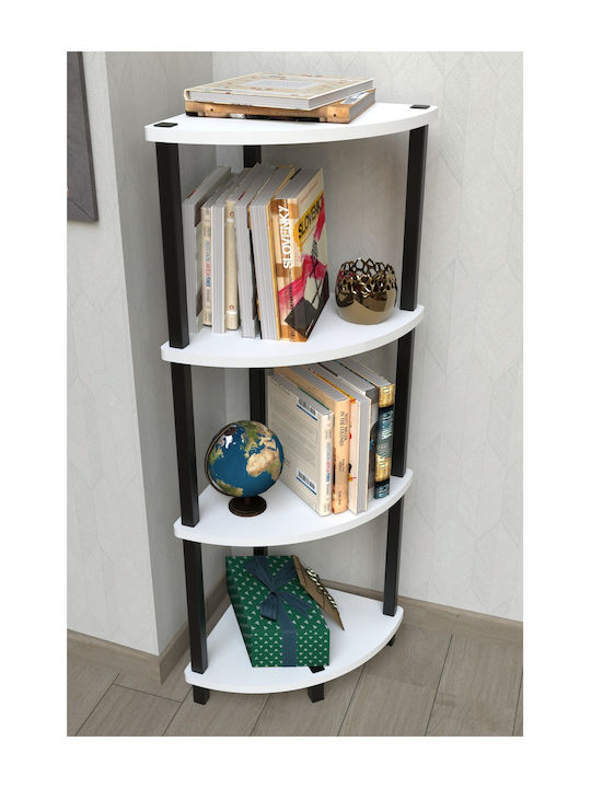 White Bookcase 35x35x110cm