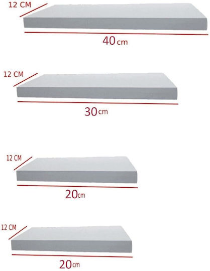 Wall Shelf 40x12x12 cm Wall Shelf 40x12x12 cm