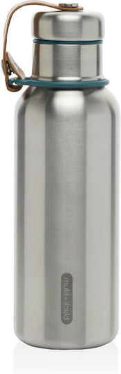 Black+Blum Stainless Steel / Plastic Thermos Bottle 500ml Silver