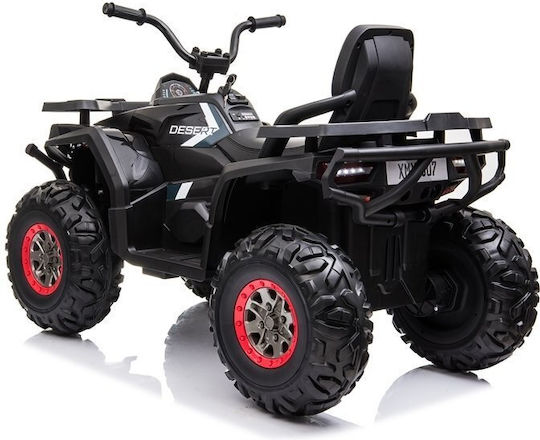 Kids 4 Wheel Electric Motorbike 12 Volt Black for Ages 3+