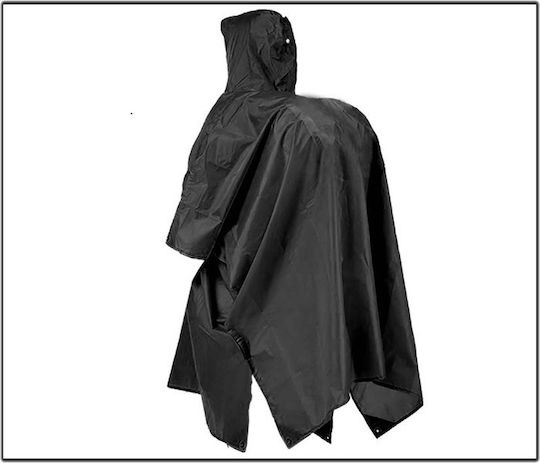 Rain Poncho Alpin Rain Poncho Black One Size 2805-bl_1_10