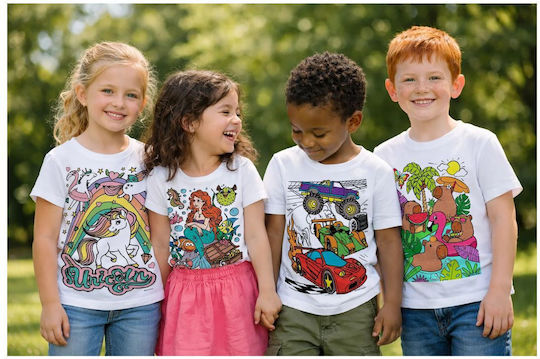 Splat Planet Painting T-Shirt