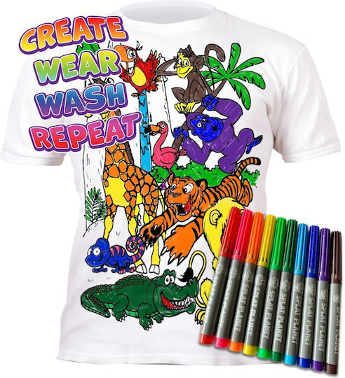 Splat Planet Ζωγραφική T-shirt