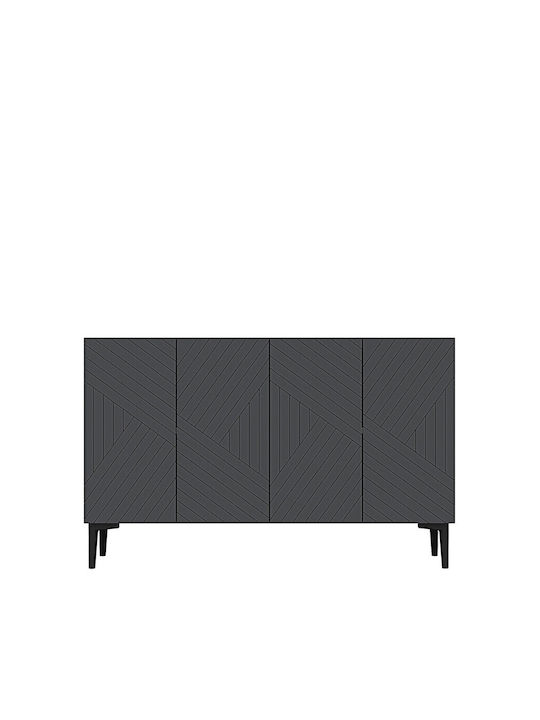 Sideboard Holz Braune 120x32x75cm