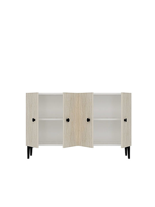 Буфет Дървен Многоцветен 120x30x75см