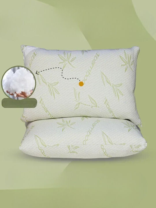 SteweHome Bamboo Μαξιλάρι Ύπνου Βαμβάκι 50x70cm 4τμχ