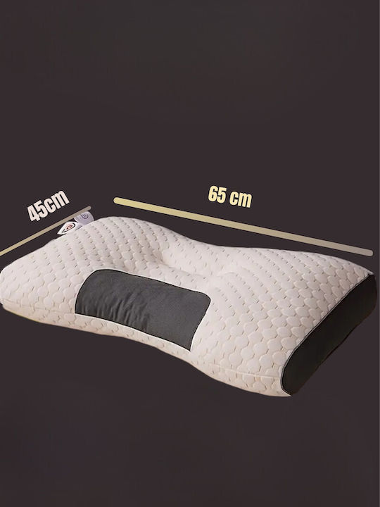 SteweHome Silicone Bed Pillow 45x65x12cm