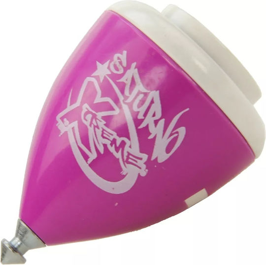 Trompos Space Saturno Xtreme Въртящ Върх Roller Tip Лилав Бял