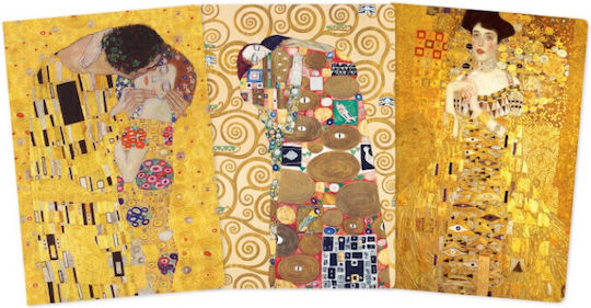 Flame Tree Set 3 Notebooks B6 mit Weißen Seiten (Verschiedene Designs)