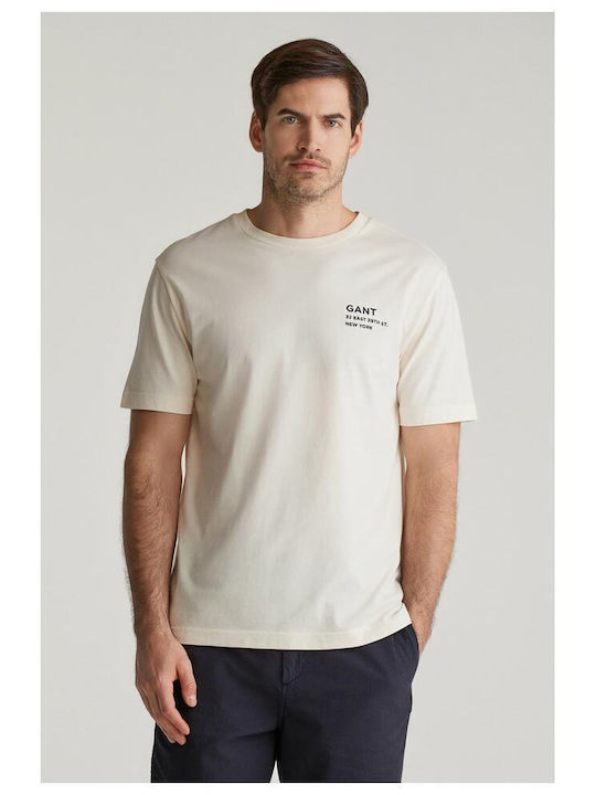 T-shirt Εκρού