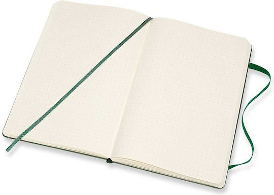 Cover Notizbuch mit Punkten und Gummiband Mehrfarbig