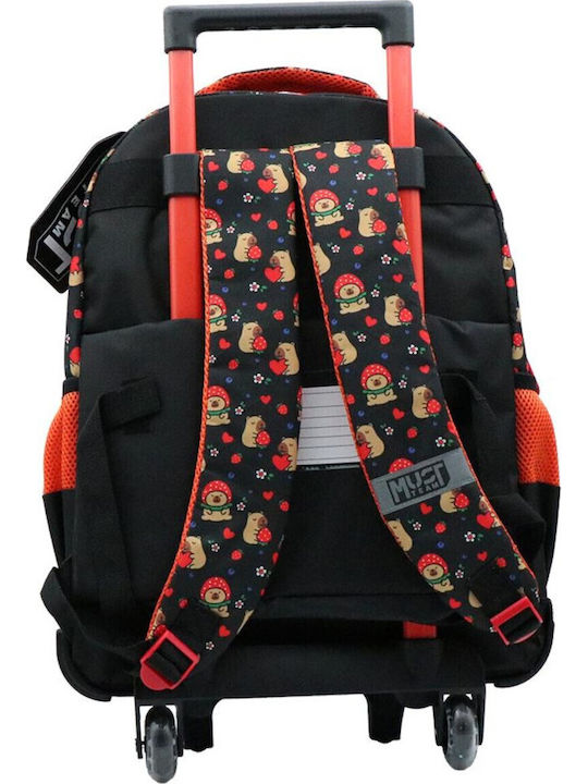 Must Team School Trolley Bag For Elementary Multicolour