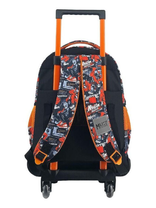 Must Team School Trolley Bag Elementary Multicolour 30 Litre 34 x 20 x 44 cm