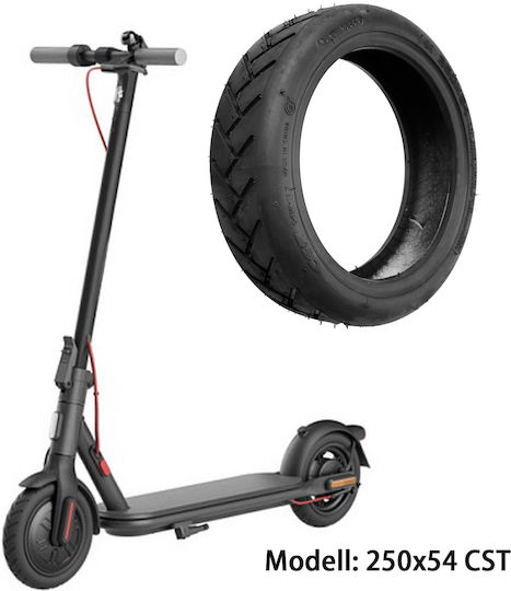 CST 250×54 Λάστιχο για Ηλεκτρικό Scooter Xiaomi σε Μαύρο Χρώμα