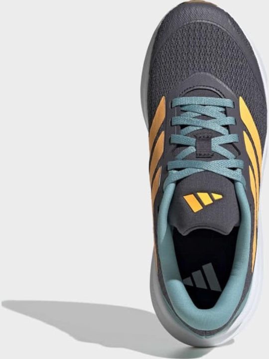 Runfalcon Kinder Sportschuhe Laufen mit Schnürsenkeln Graue