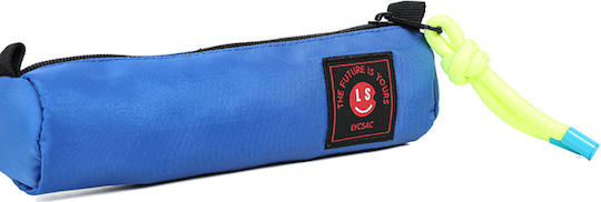 Lyc Sac Blue Cylinder Pencil Case