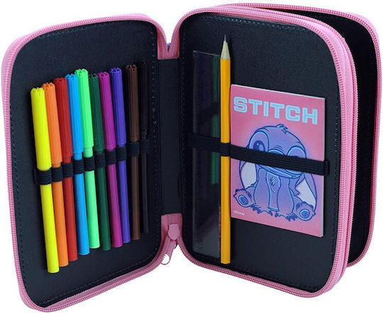 Gim Stitch Multicolour Pencil Case