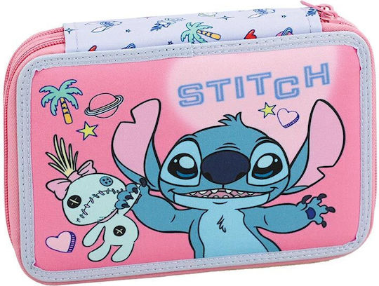 Gim Stitch Multicolour Pencil Case